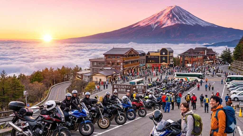 Mount Fuji 5th Station Motorcycle Guide Routes