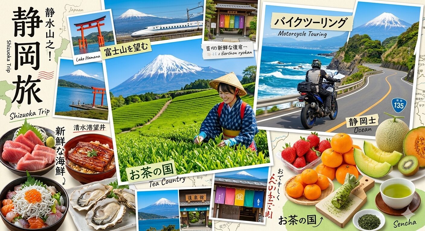 Best motorcycle spots in shizuoka, Japan