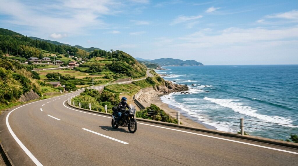 Hamamatsu motorcycle touring scenic road