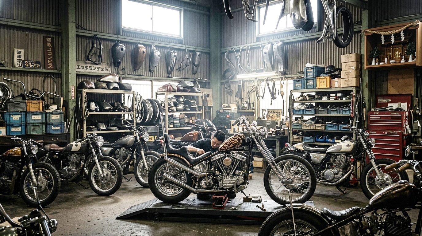 Hidden motorcycle companies Japan