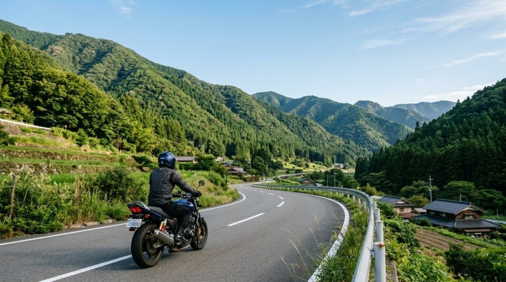 motorcycle safety riding in Japan
