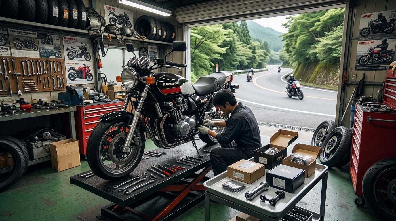 Japanese motorcycle parts brands