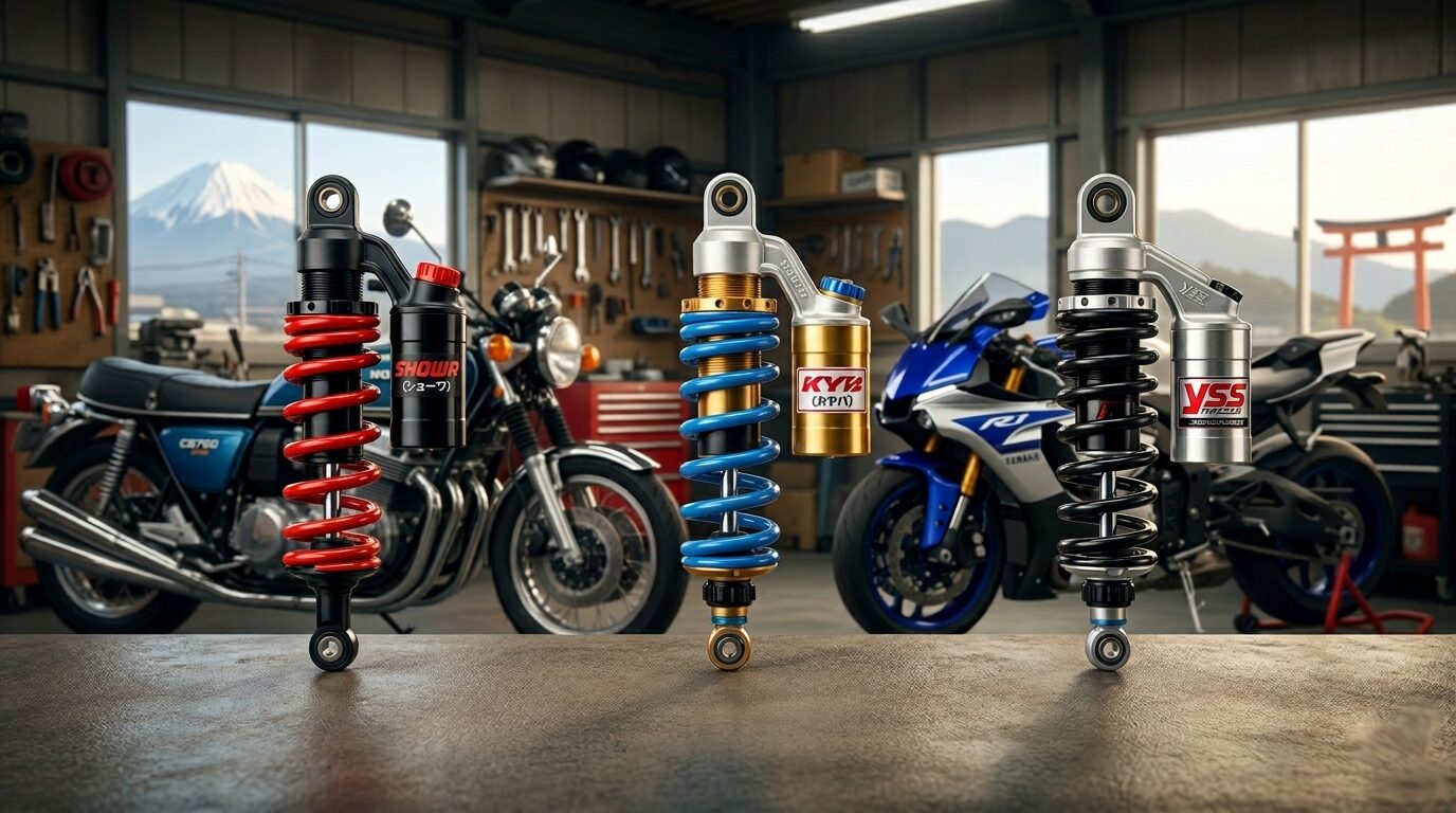 Japanese motorcycle suspension brands