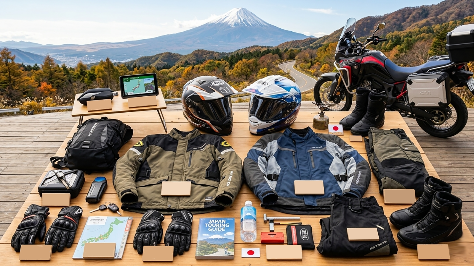 Japanese motorcycle touring gear brands