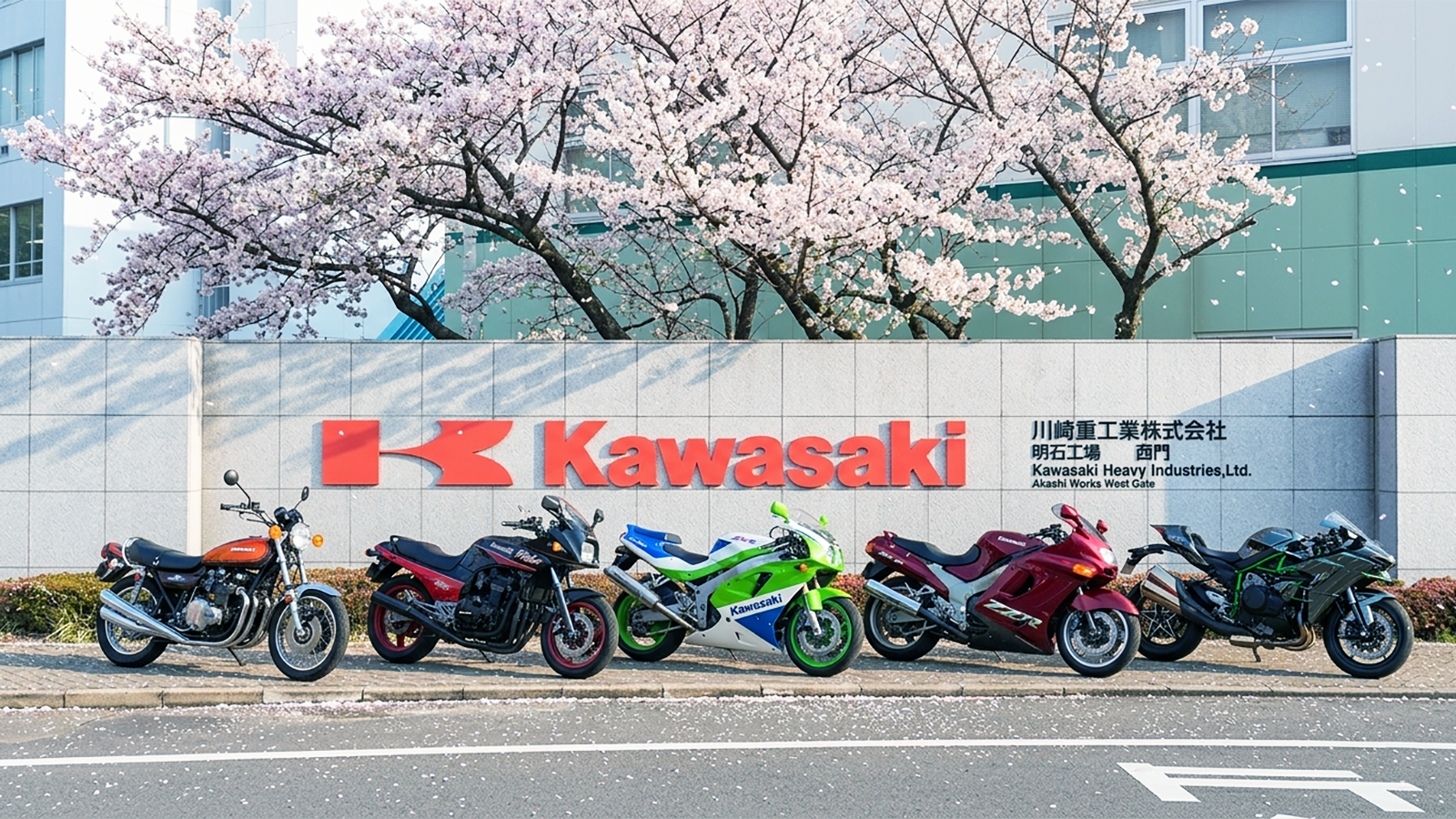 Kawasaki motorcycle history