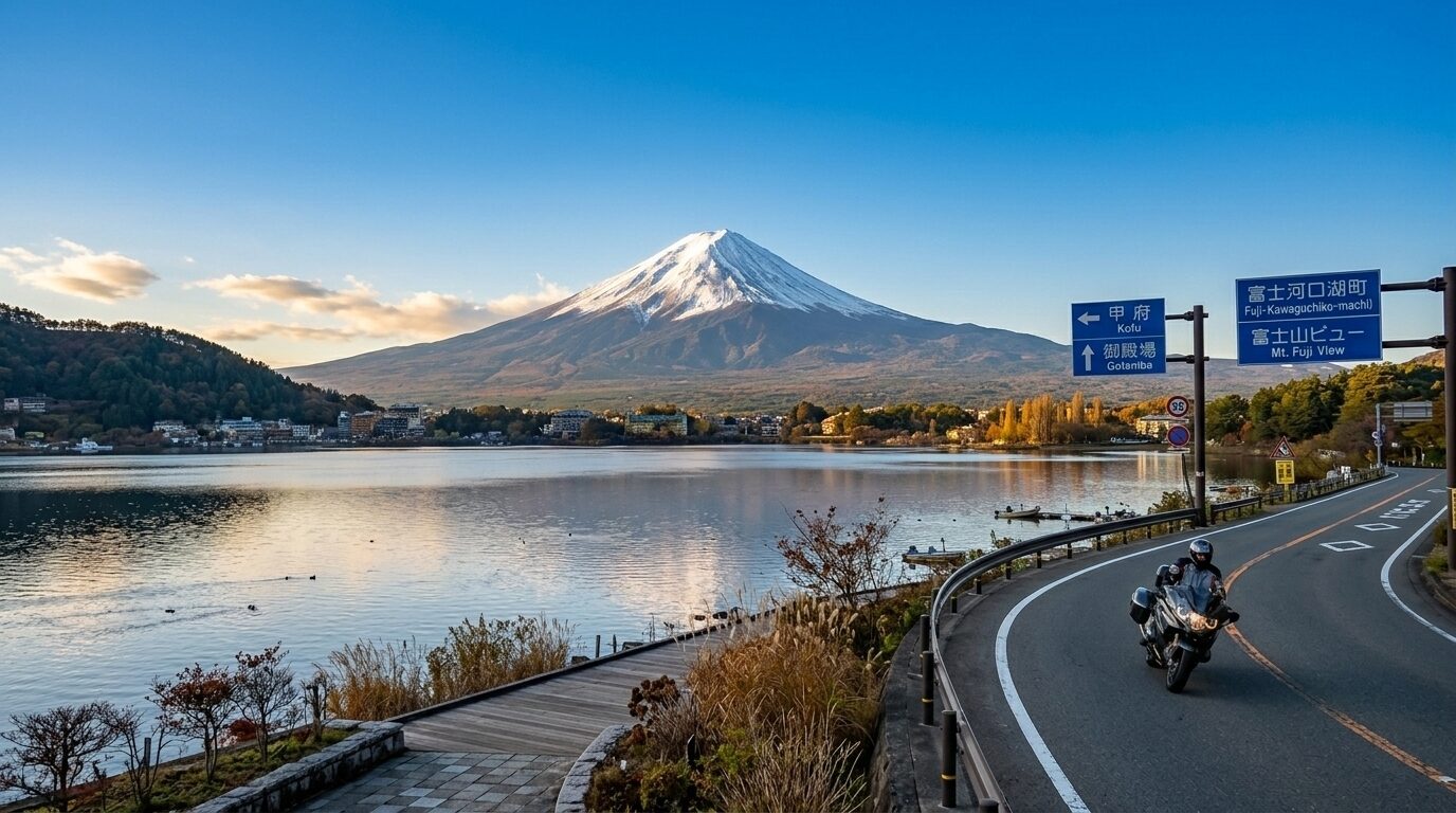 mount Fuji motorcycle touring