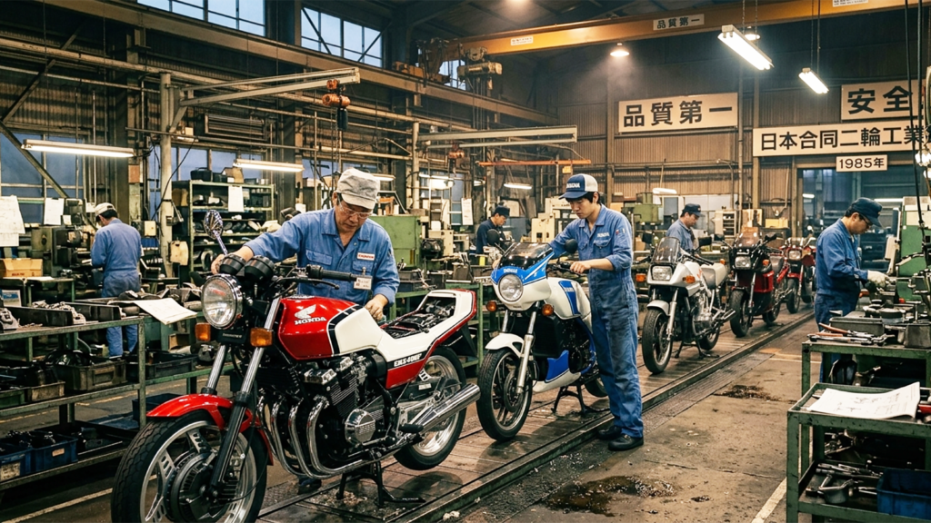 why Japan dominated motorcycles