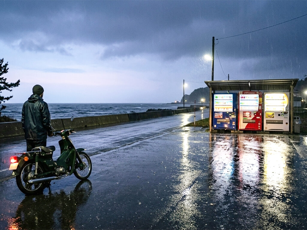 Rain often makes the atmosphere even more cinematic and peaceful.
