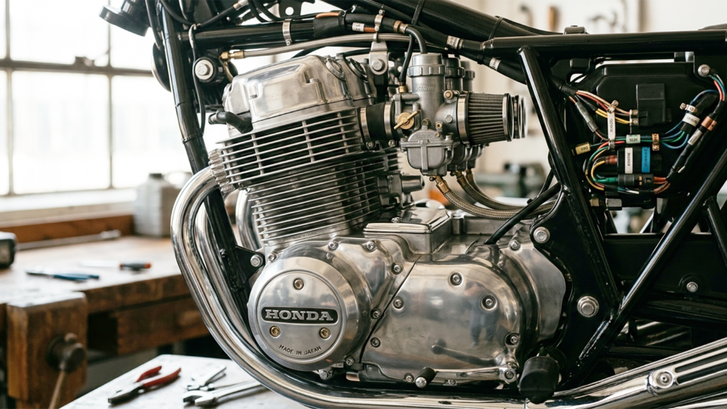 high precision Japanese motorcycle engine durability