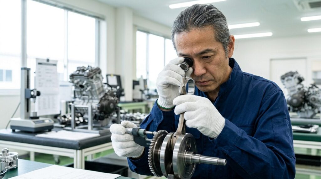 japanese motorcycle craftsmanship monozukuri precision engineering