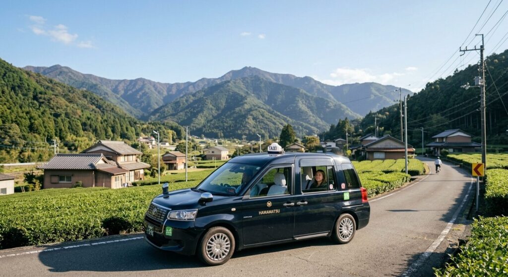 Taking a taxi after drinking in Japan safely