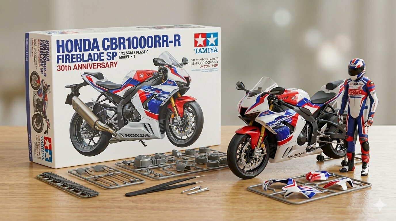 Tamiya model kit in Japan Honda CBR1000RR-R