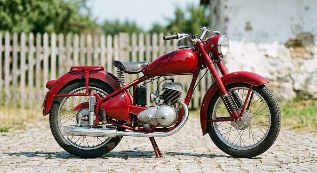 Yamaha first motorcycle YA-1 style 1955 Japan