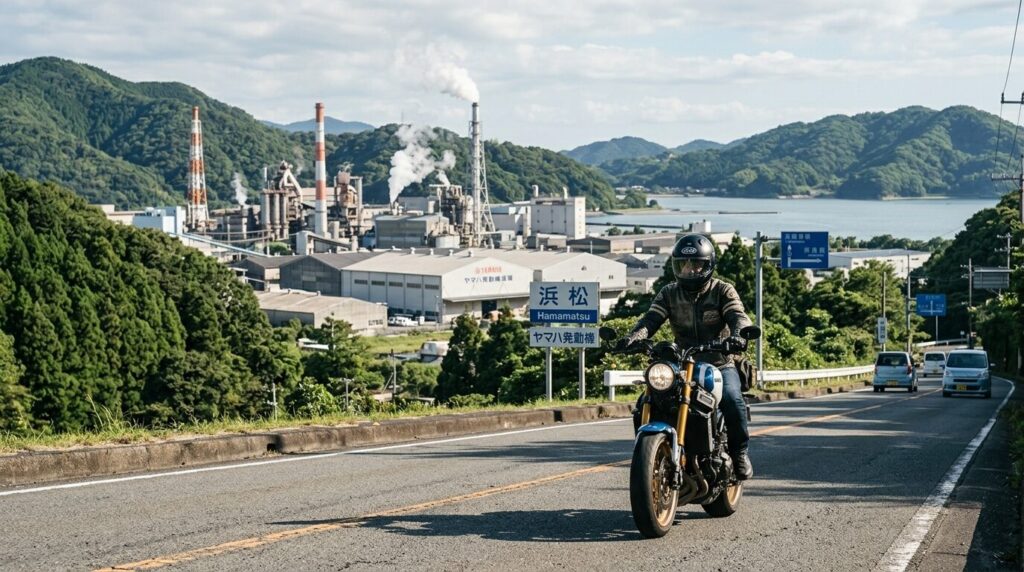 motorcycle Hamamatsu Shizuoka Yamaha culture road