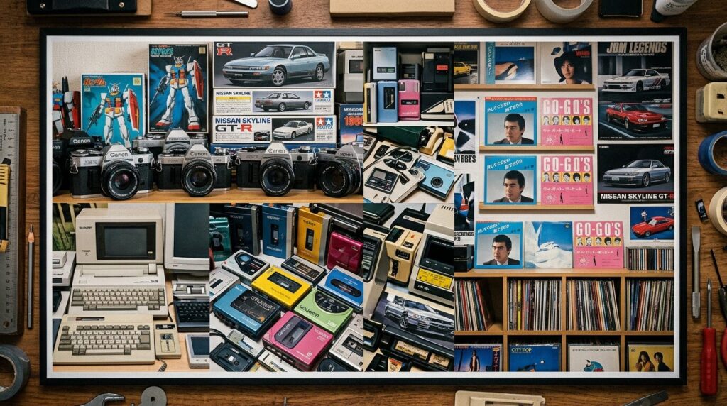 Japanese hobby culture and 1980s craftsmanship